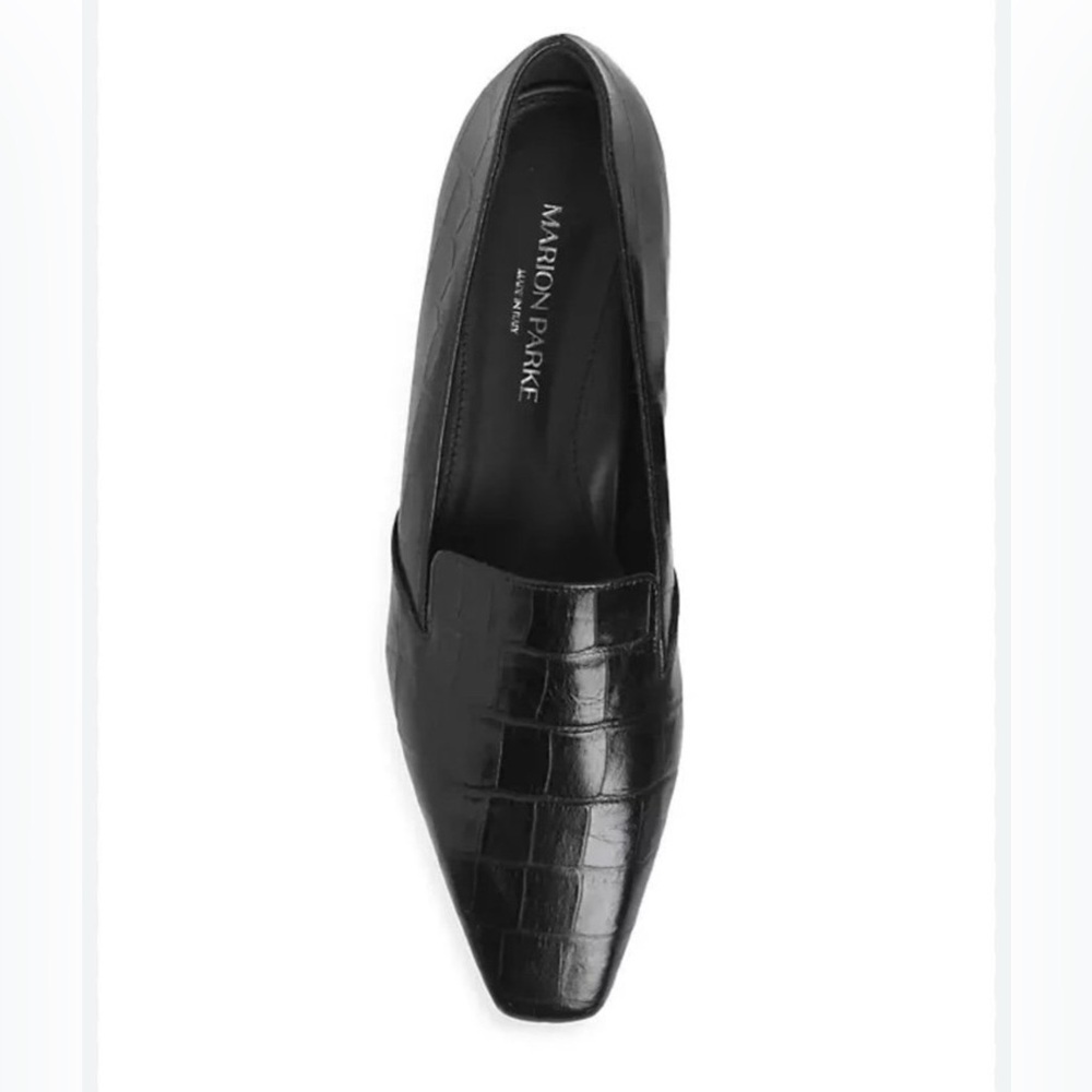 NWB Women’s Gigi Slides leather Loafers by Marion Parke Size 38 - 7